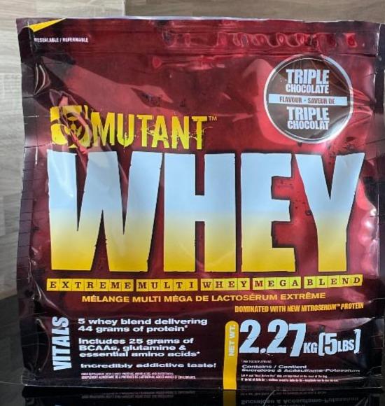 Фото - Whey Mega Blend Tripple Chocolate Mutant