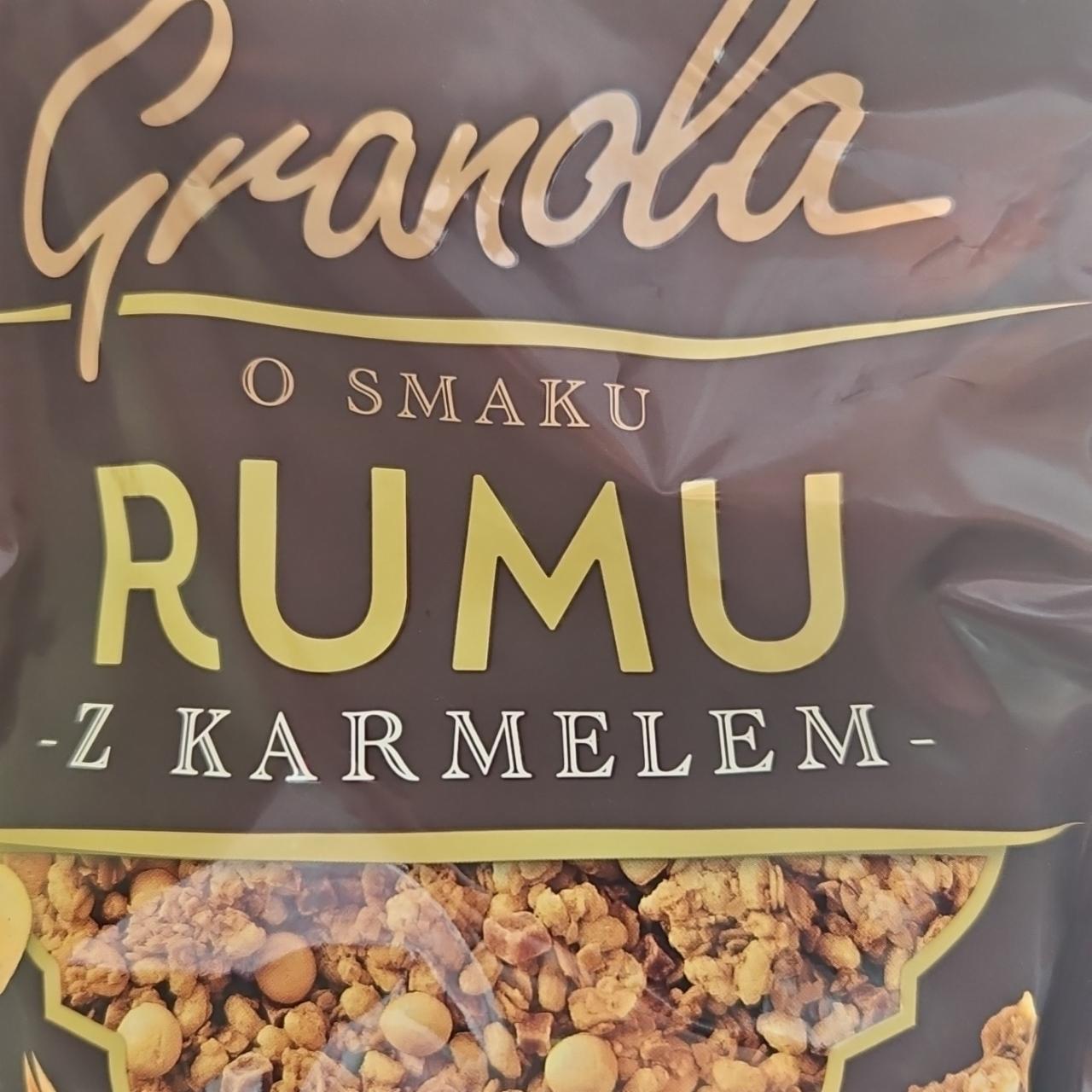 Фото - Granola o smaku rumu z karmelem Sante