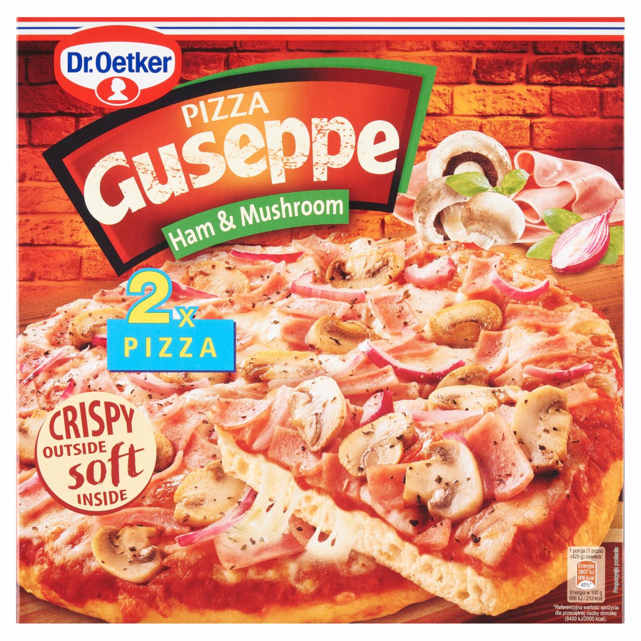 Фото - Піца з шинкою та грибами Pizza Guseppe Dr. Oetker