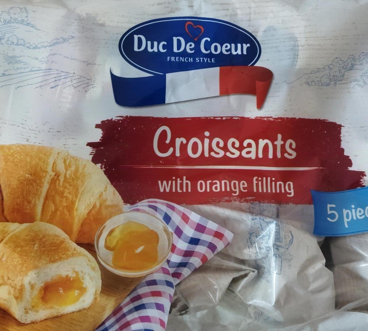 Фото - Croissants with orange filling Duc De Coeur