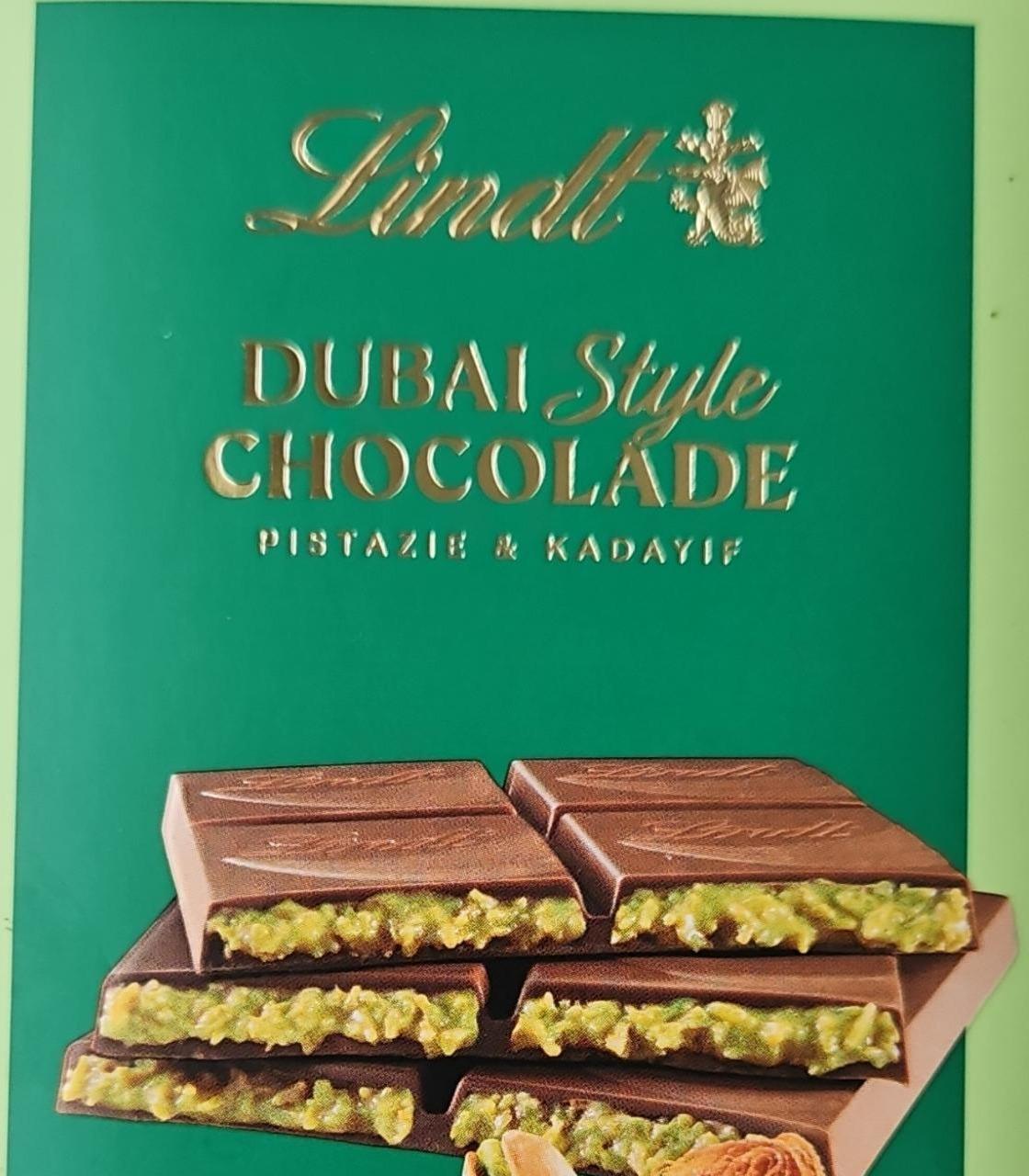 Фото - Dubai style chocolade Lindt