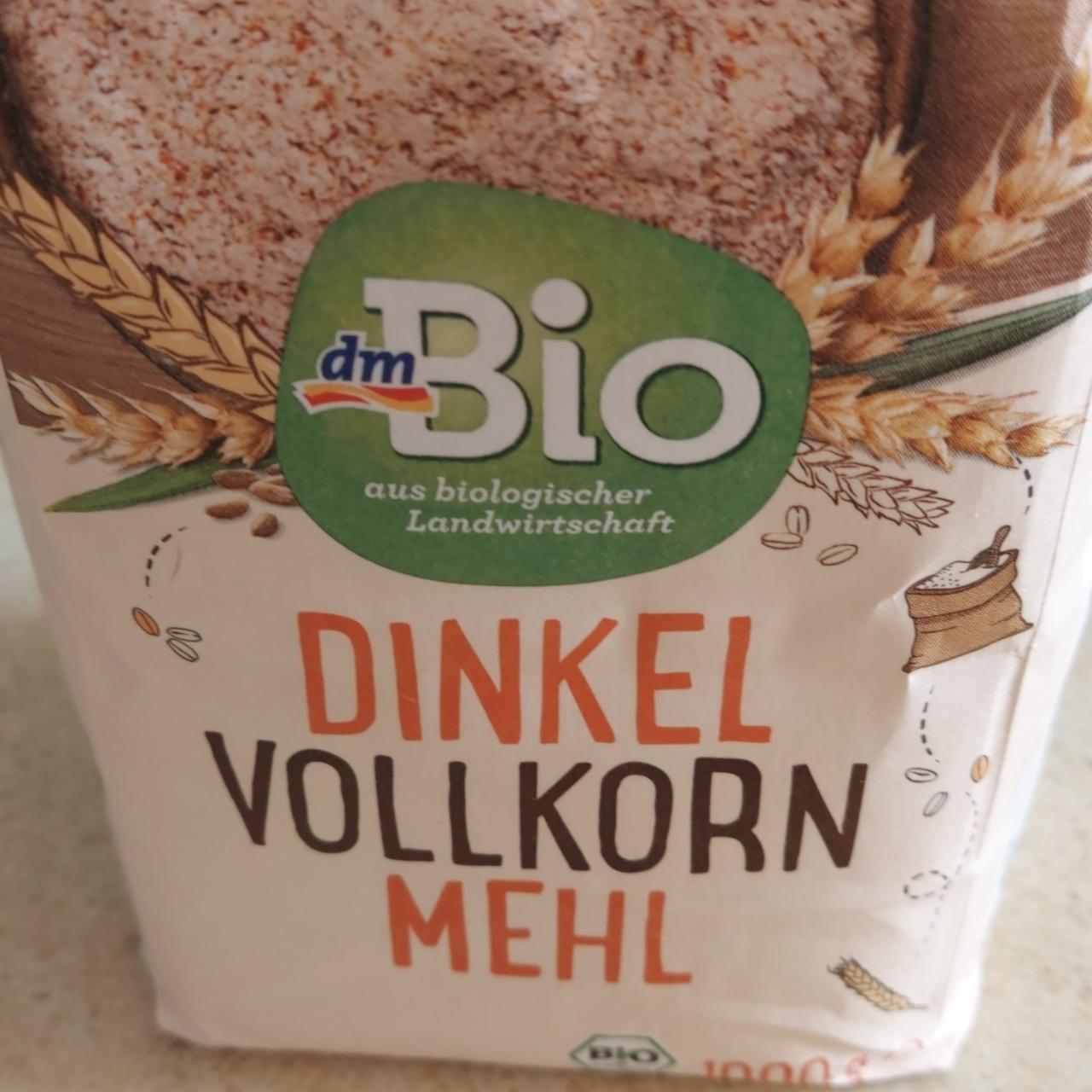 Фото - Dinkel vollkorn mehl dmBio