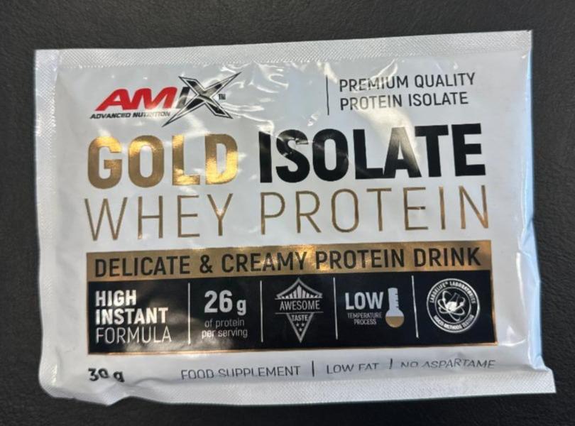 Фото - Протеїн Gold Isolate Whey Protein Amix Nutrition