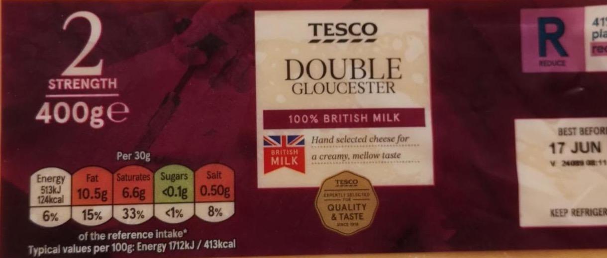 Фото - Double gloucester cheese Tesco