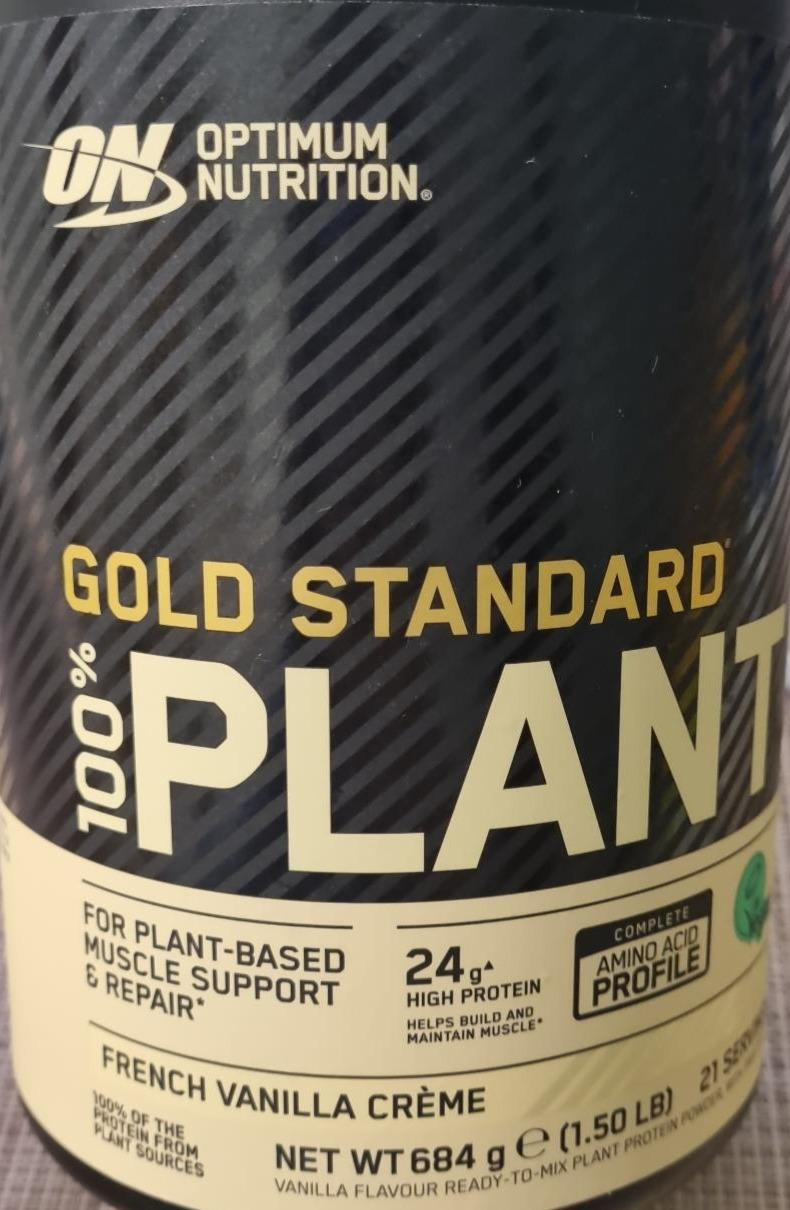 Фото - Gold standart Plant On Optimum Nutrition