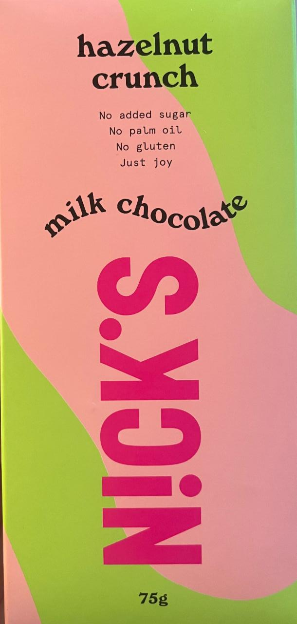 Фото - Hazelnut crunch milk chocolate N!ck's