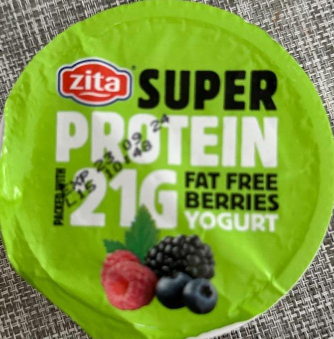 Фото - Super protein yogurt berries Zita