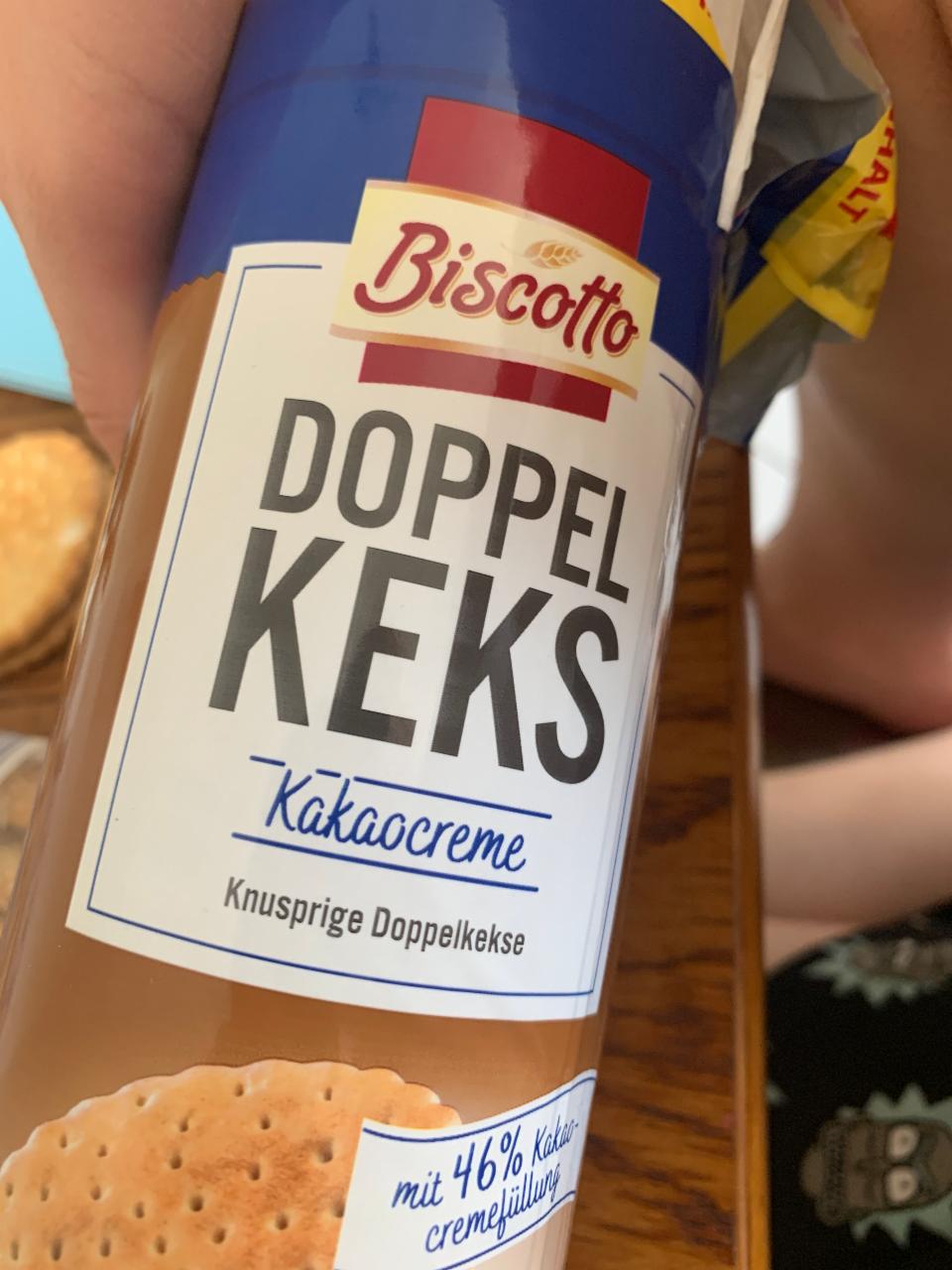 Фото - Doppelkeks kakaocreme Biscotto