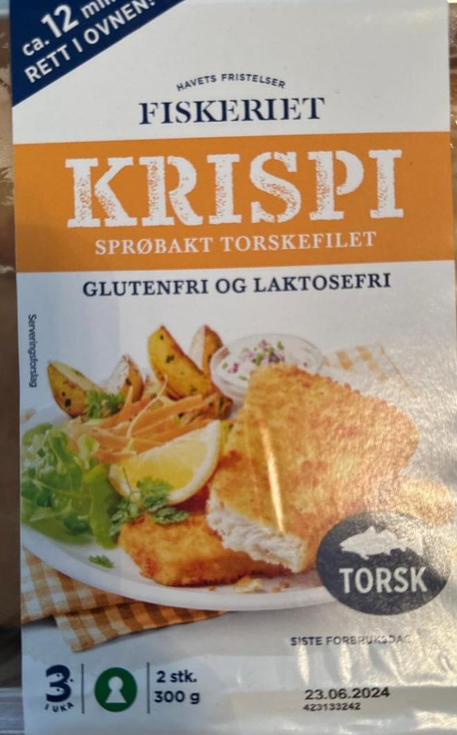 Фото - Krispi sprobakt torskefilet Fiskeriet