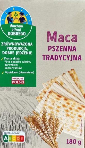 Фото - Maca pszenna tradycyjna Auchan