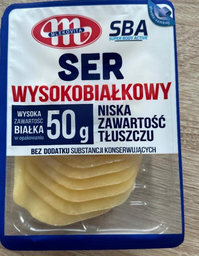 Фото - Ser wysokobiałkowy SBA Mlekovita