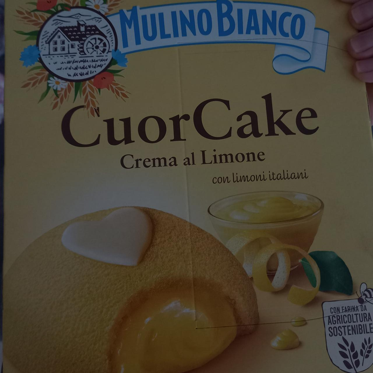 Фото - CuorCake Crema al Limone Mulino Bianco