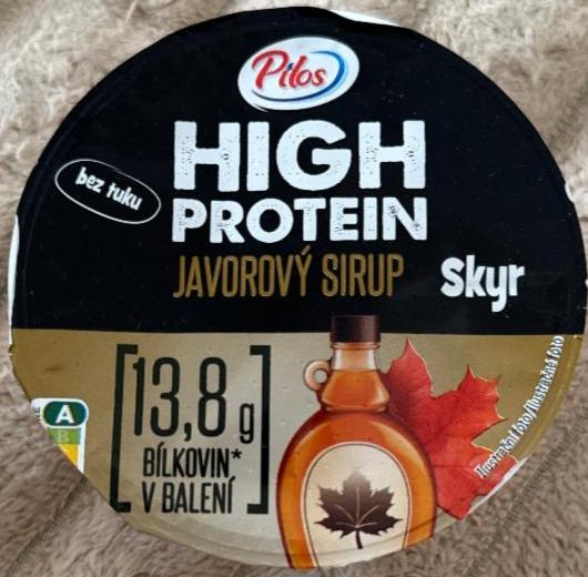 Фото - High protein javorový sirup skyr Pilos