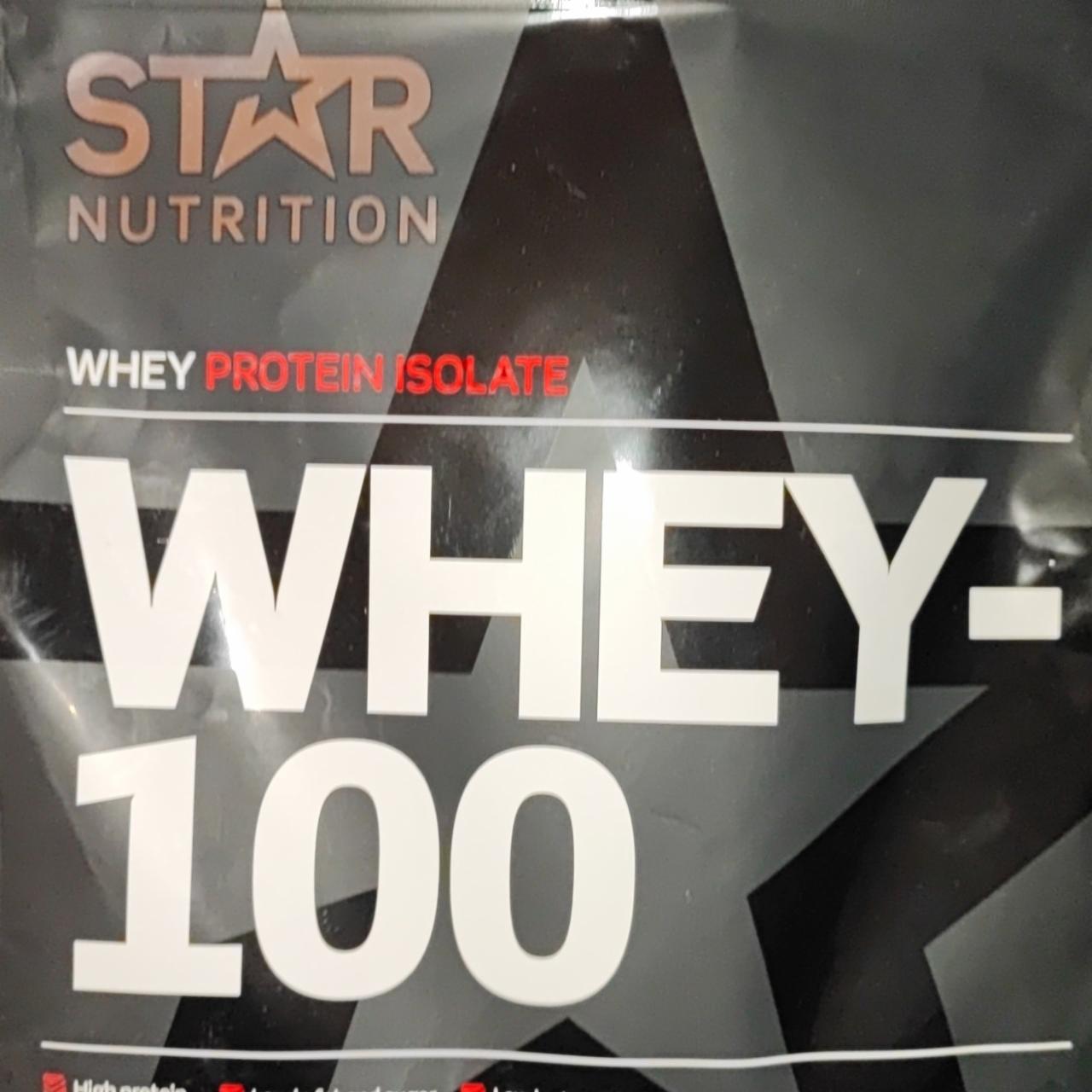 Фото - Протеїн Whey Protein Isolate Whey-100 Star Nutrition