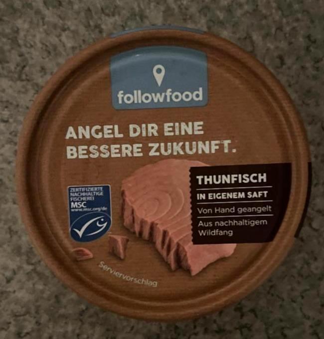 Фото - Thunfisch in eigenem saft Followfood