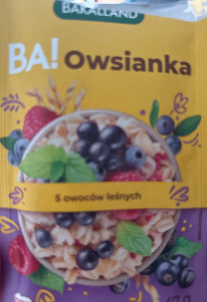 Фото - Owsianka z 5 owocami leśnymi Ba!