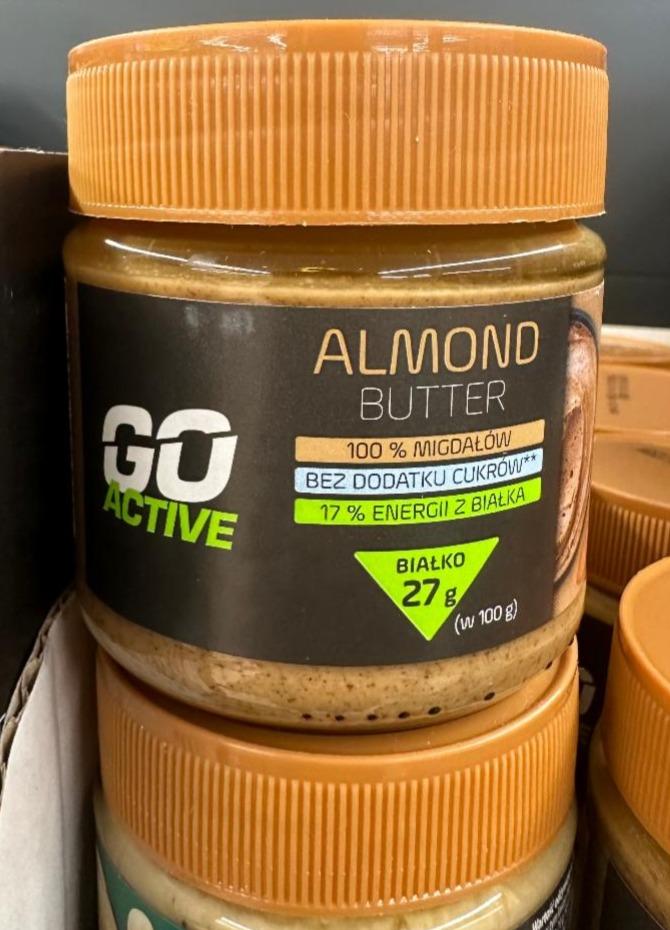 Фото - Паста мигдальна без цукру Almond Butter Go Active