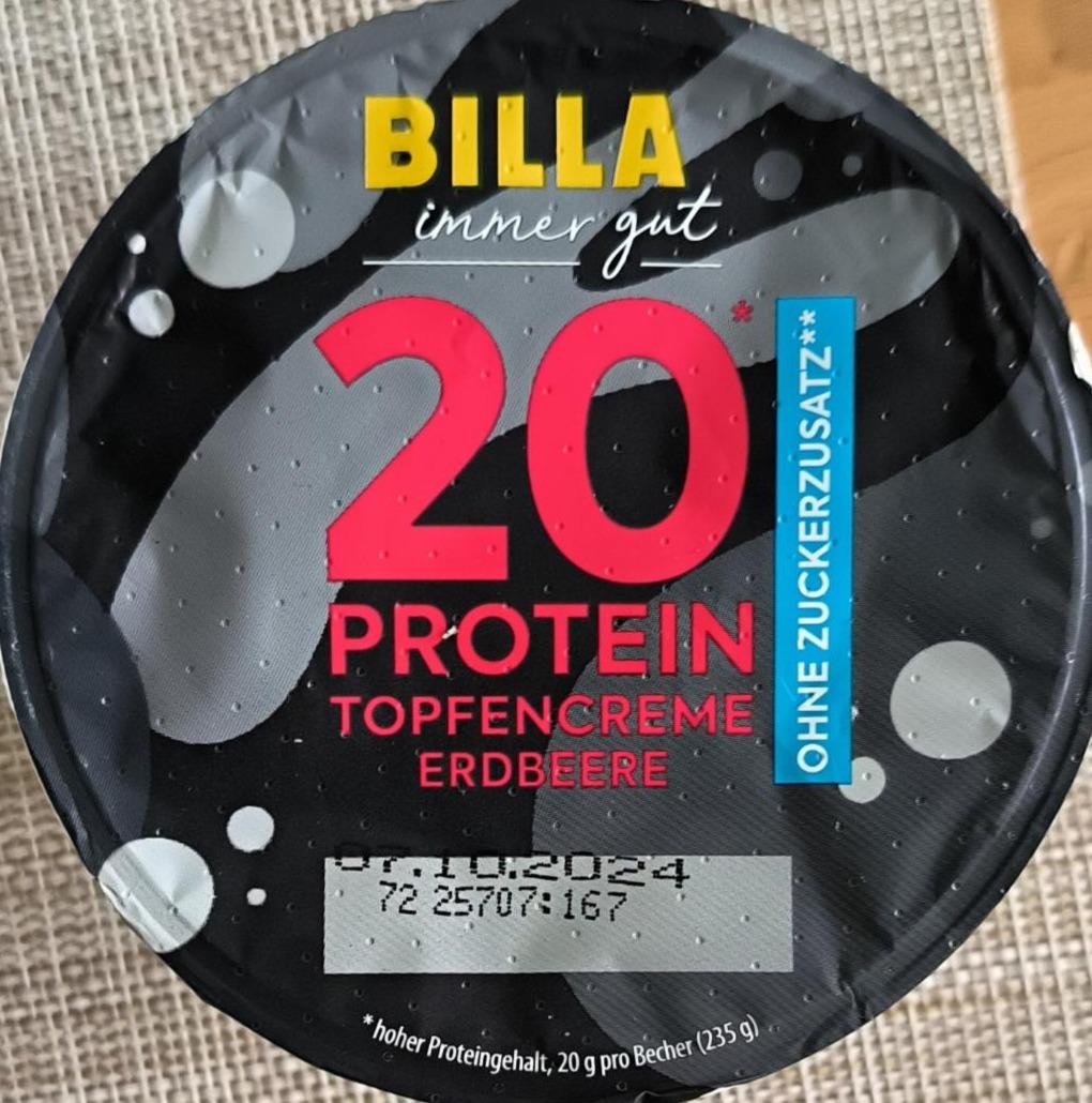 Фото - 20 protein topfencreme erdbeere Billa Immer Gut