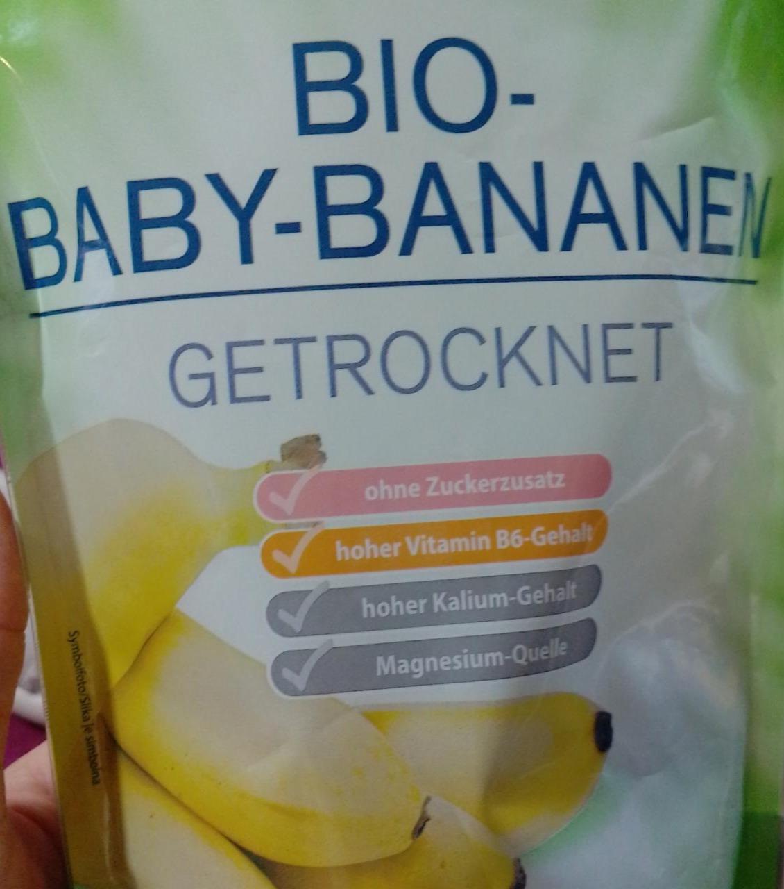 Фото - Bio-baby-bananen getrockenet Spar Vital