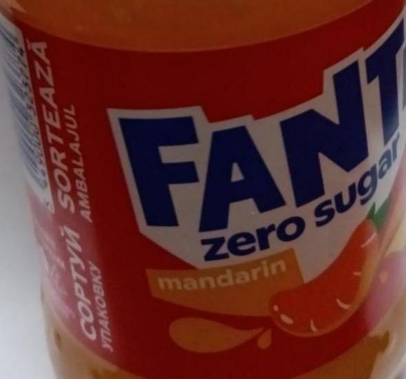 Фото - Напій безалкогольний сильногазований без цукру Mandarin Zero sugar Fanta