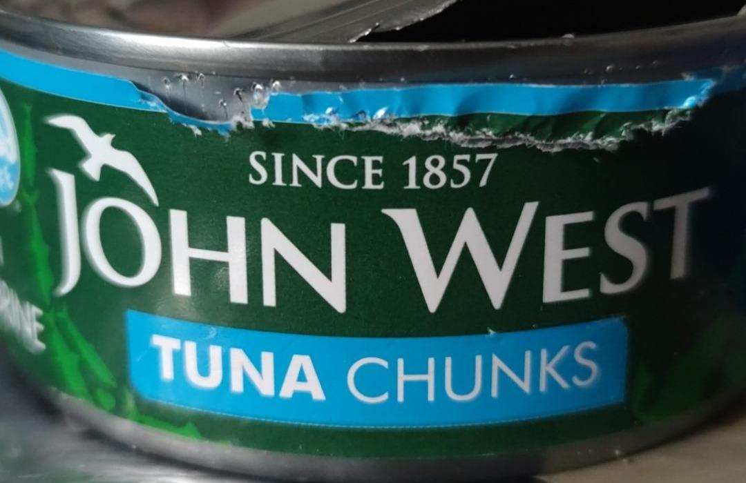 Фото - Tuna chunks in brine John West