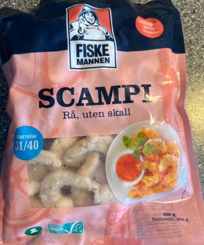 Фото - Scampi rå uten skall Fiskemannen