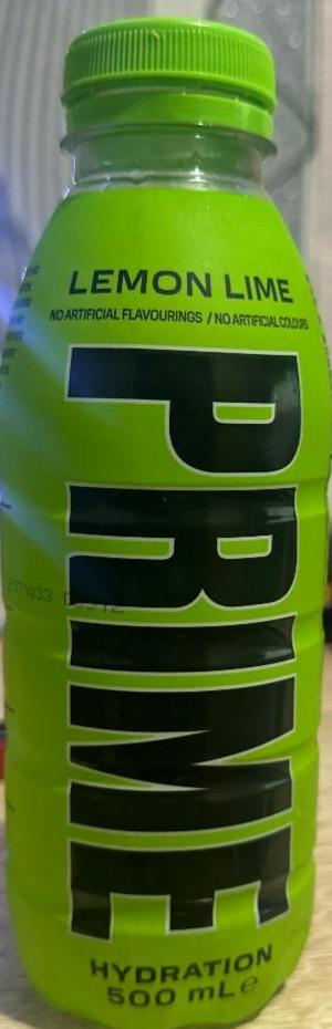 Фото - Lemon lime hydration drink Prime