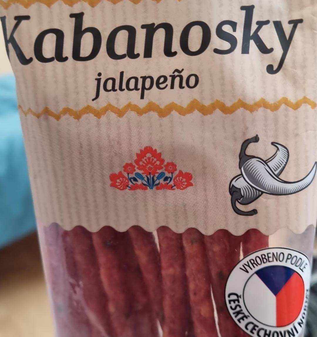 Фото - Kabanosky jalapeño & cheddar Lidl