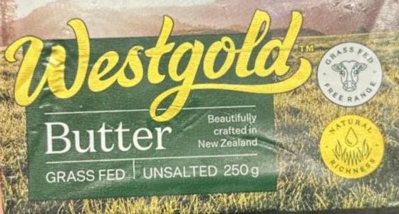 Фото - Butter grass fed unsalted Westgold