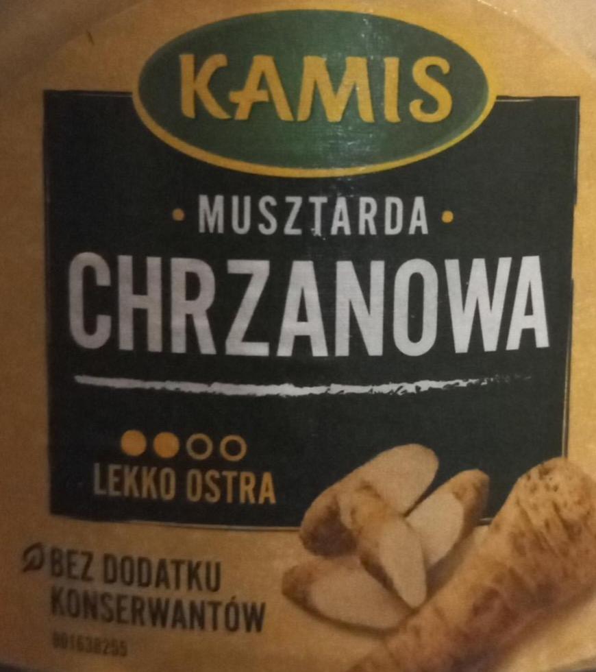 Фото - Musztarda chrzanowa lekko ostra Kamis