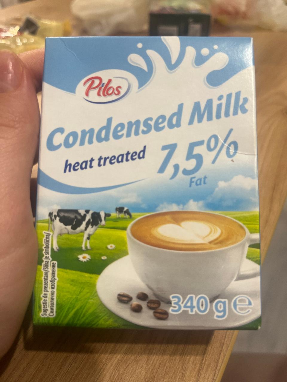 Фото - Condensed milk 7.5% Pilos