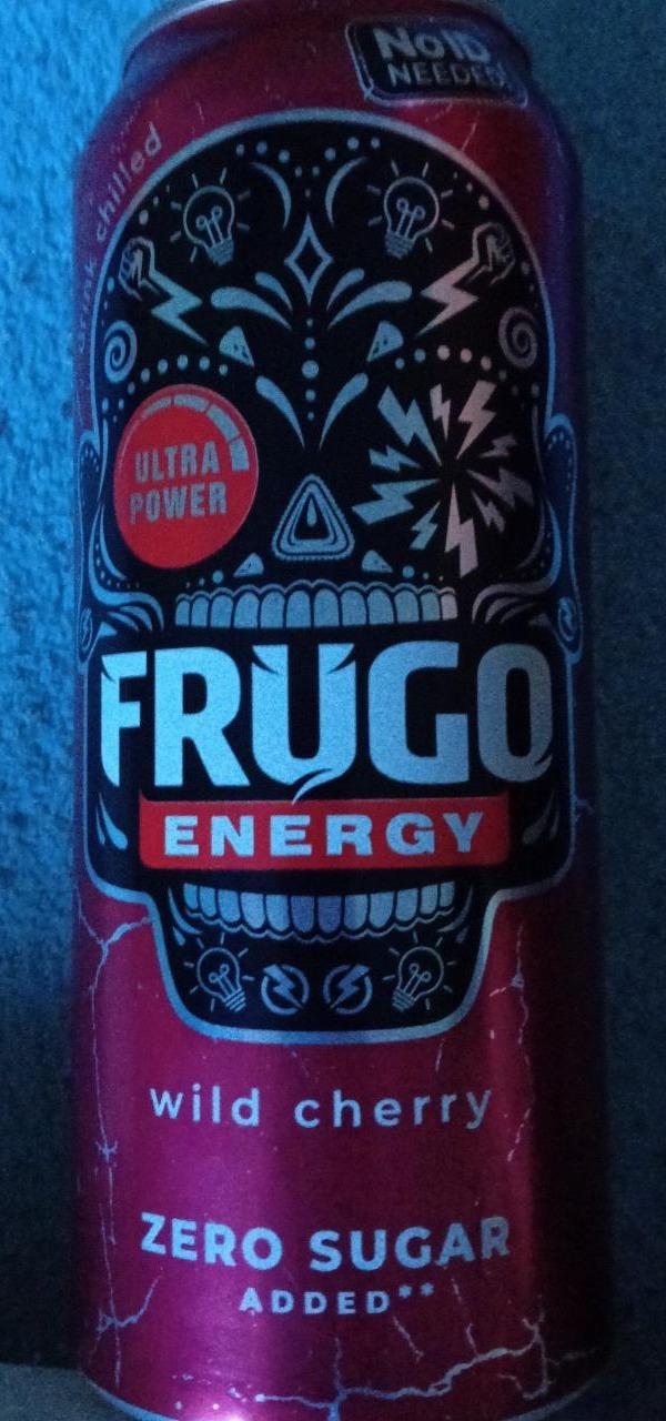 Фото - Energy wild cherry zero sugar Frugo