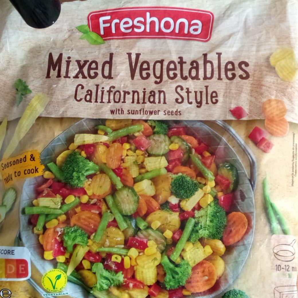 Фото - Mixed vegetables californian style Freshona