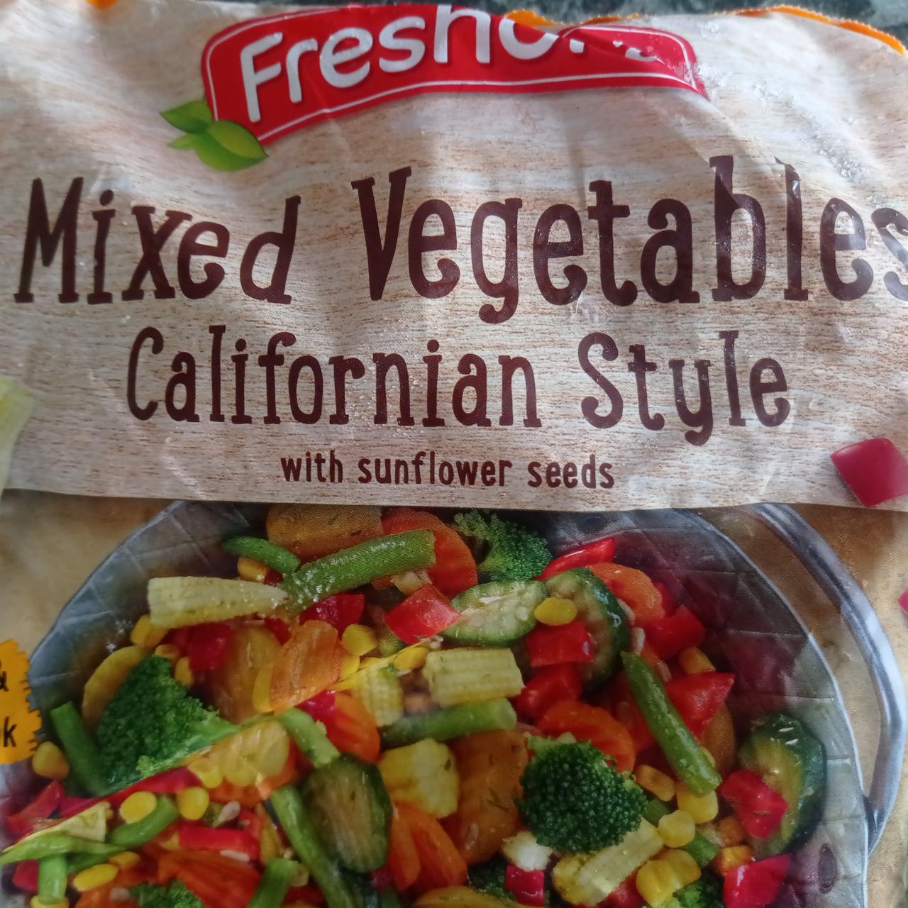 Фото - Mixed vegetables californian style Freshona