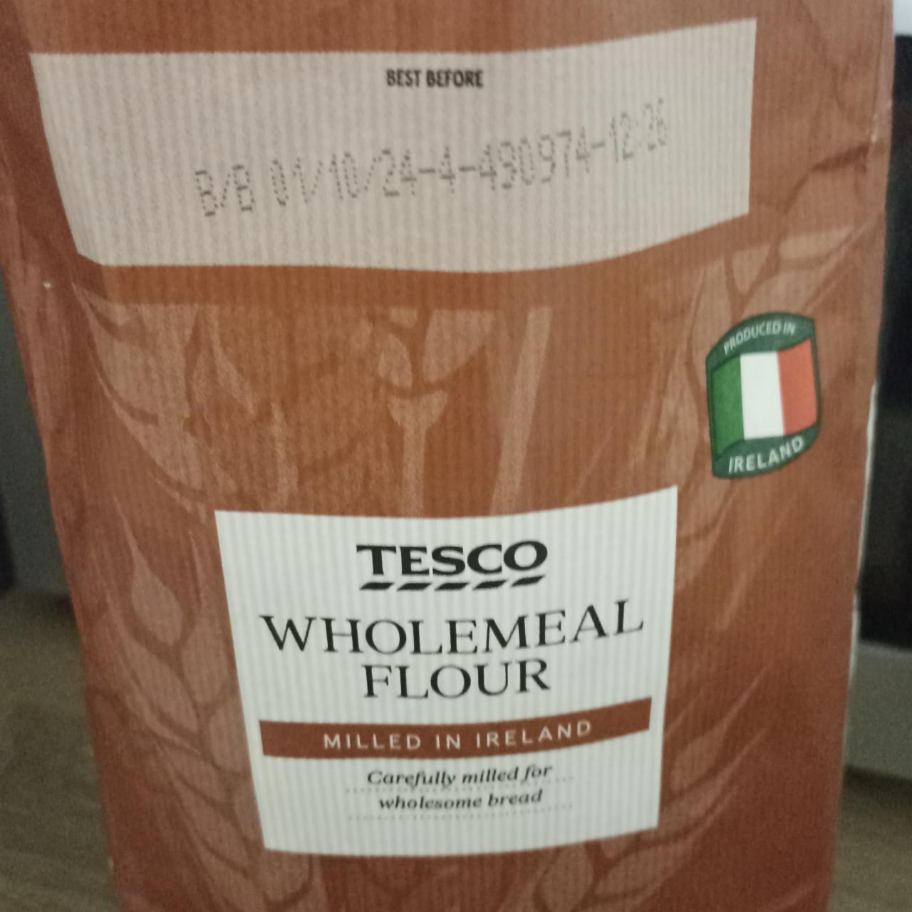 Фото - Борошно цільнозернове Wholemeal Flour Tesco