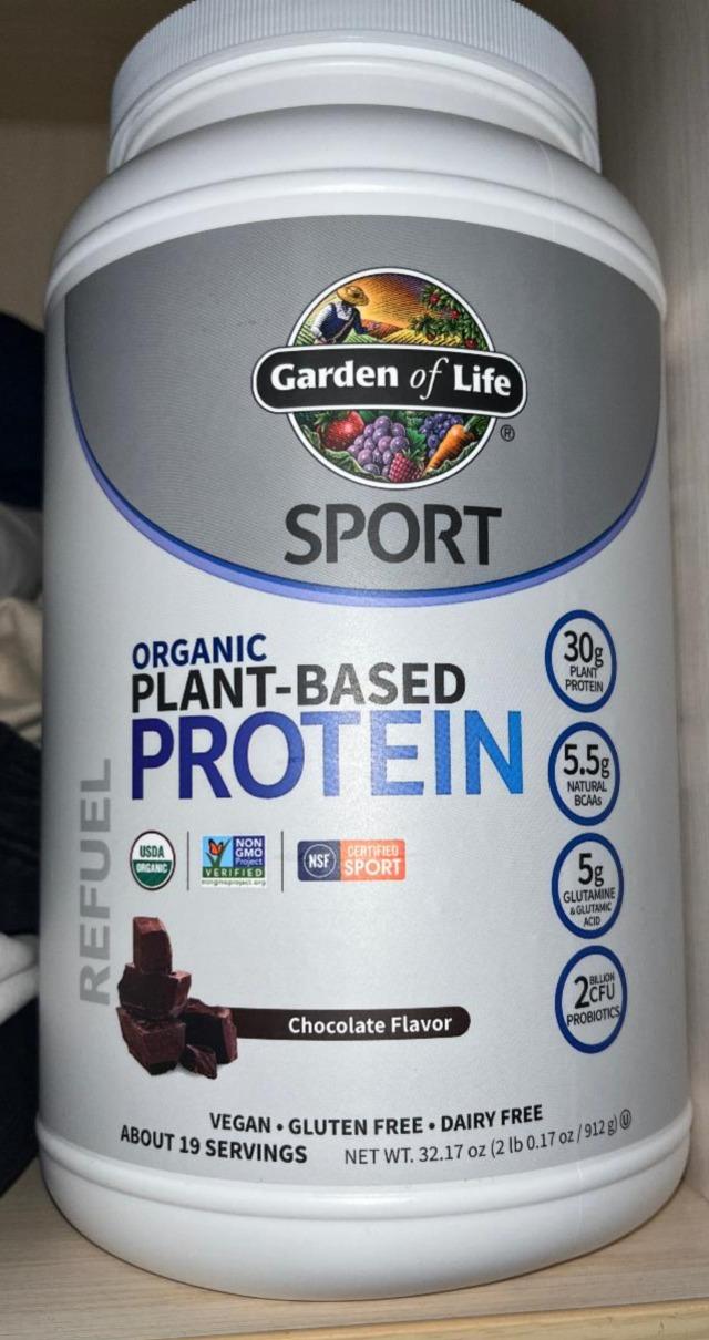 Фото - Organic Plant Based Protein Garden Of Life Sport