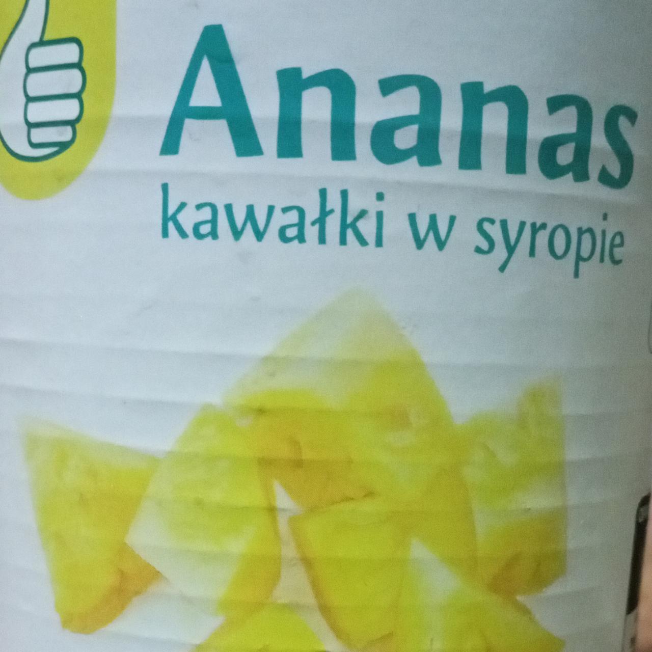 Фото - Ananas kawałki w syrope Auchan