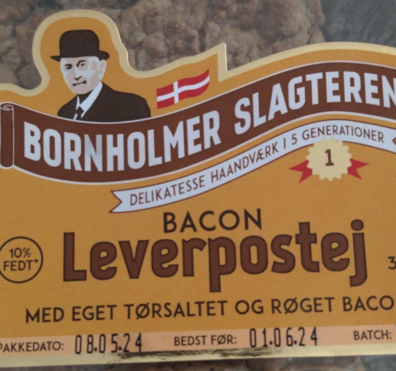 Фото - Baconleverpostej Bornholmer slagteren