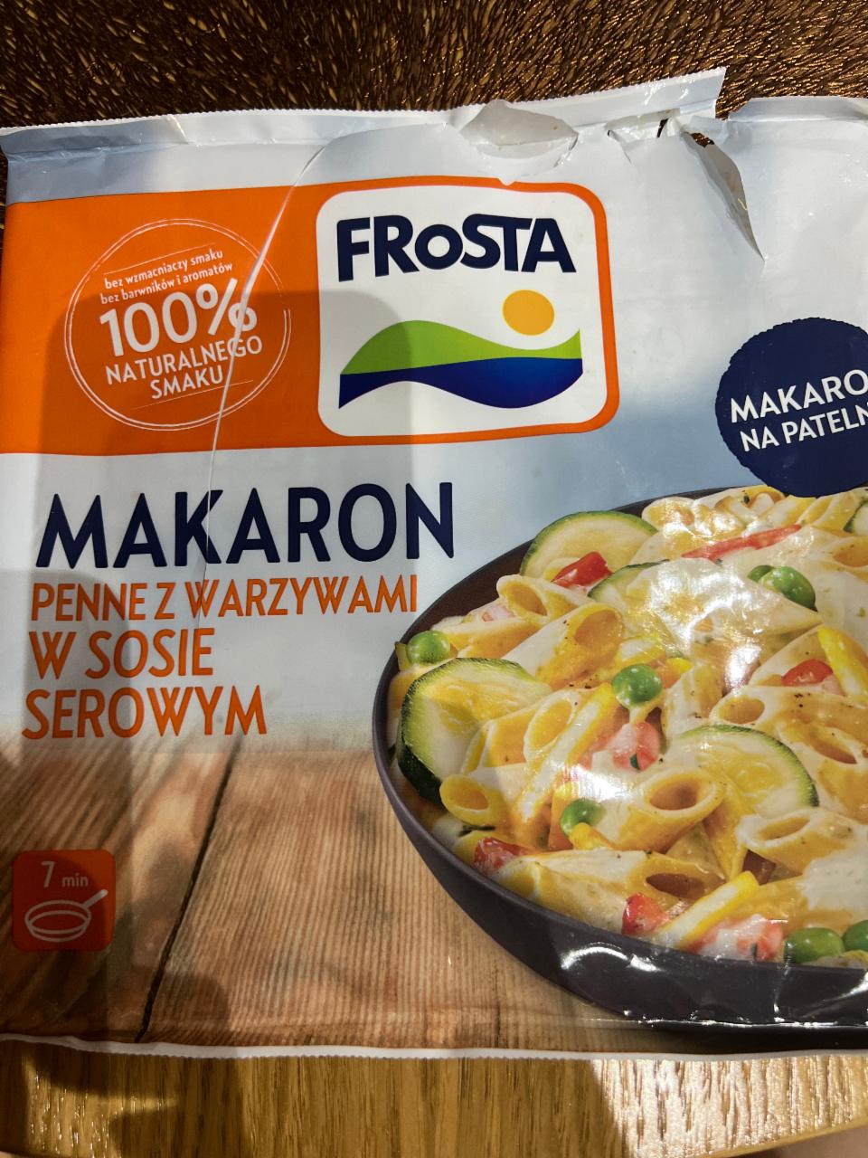 Фото - Макарони з овочами у вершковому соусі Frosta