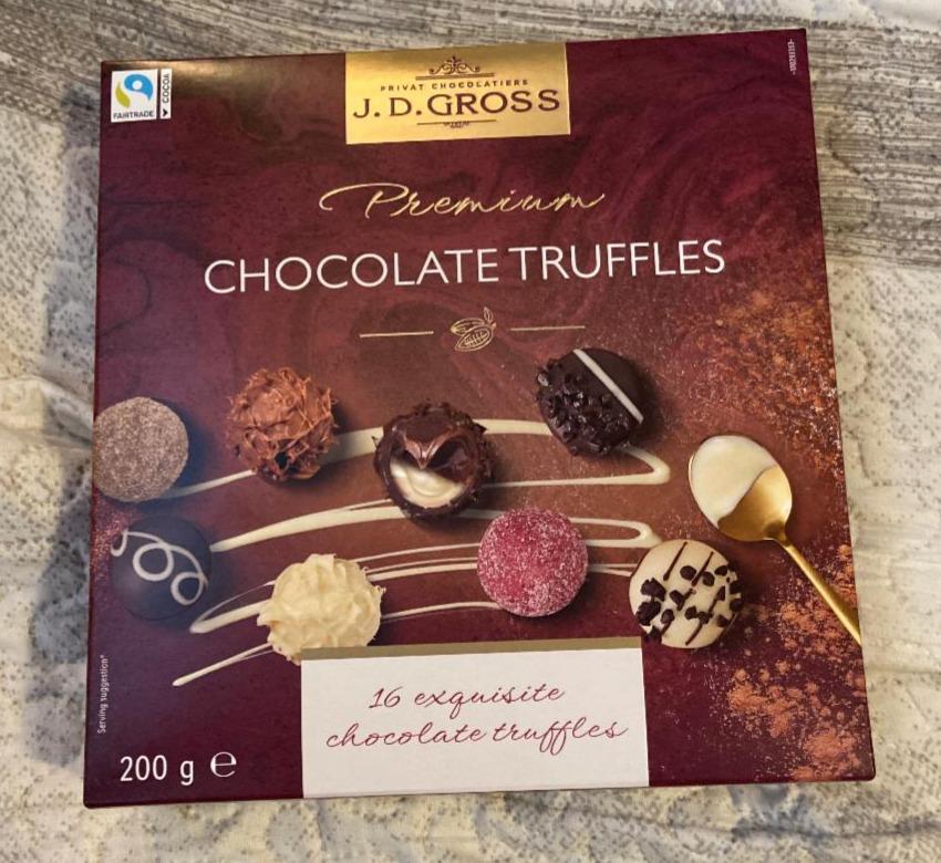 Фото - Цукерки шоколадні Chocolate Truffles J. D Gross