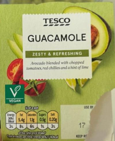 Фото - Guacamole Tesco