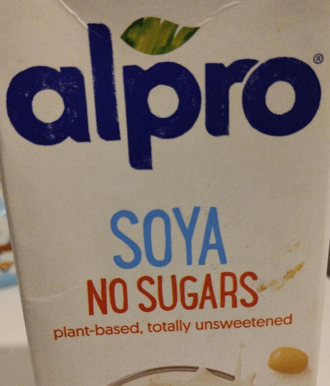 Фото - Soya no sugars Alpro