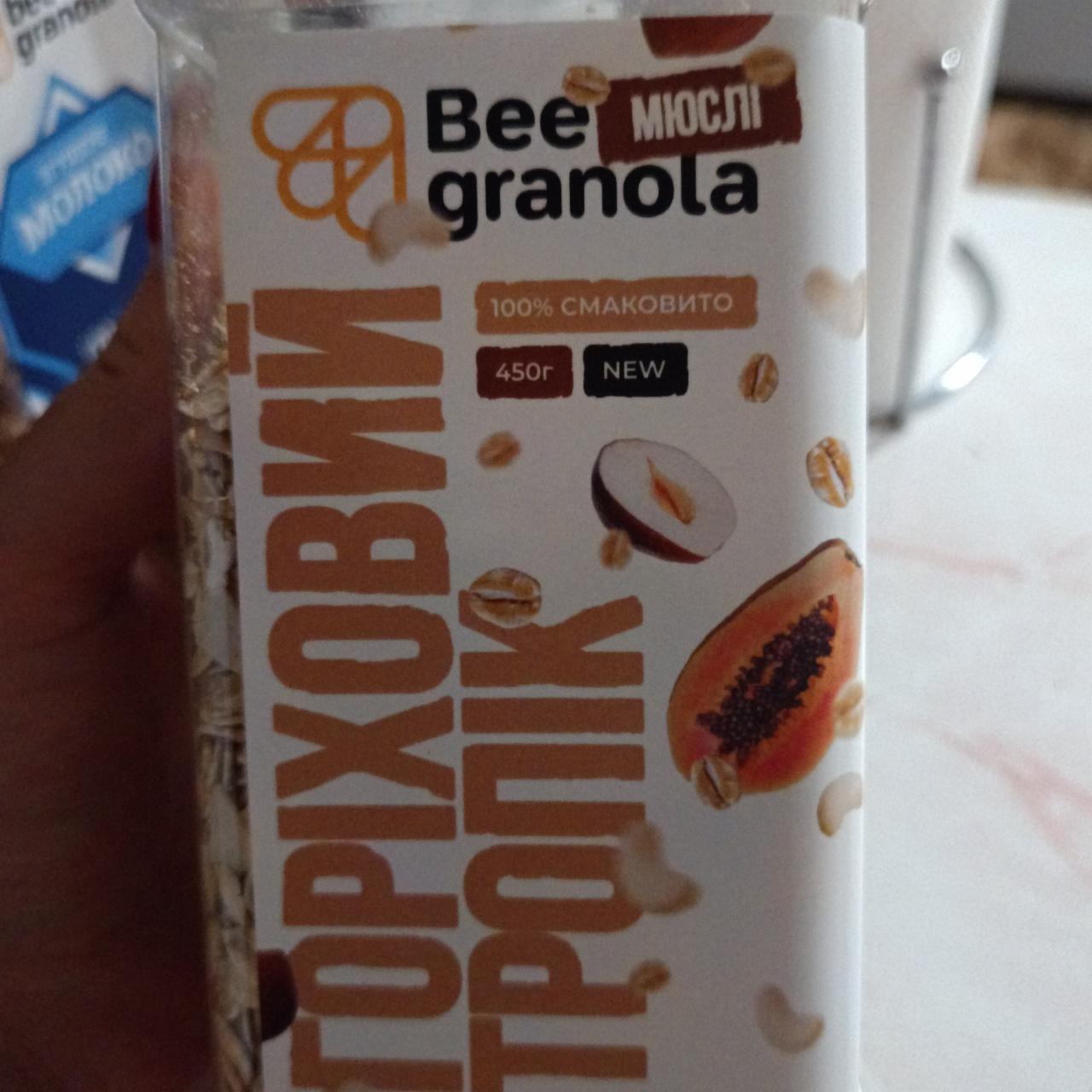 Фото - Мюслі Горіховий тропік Bee Granola