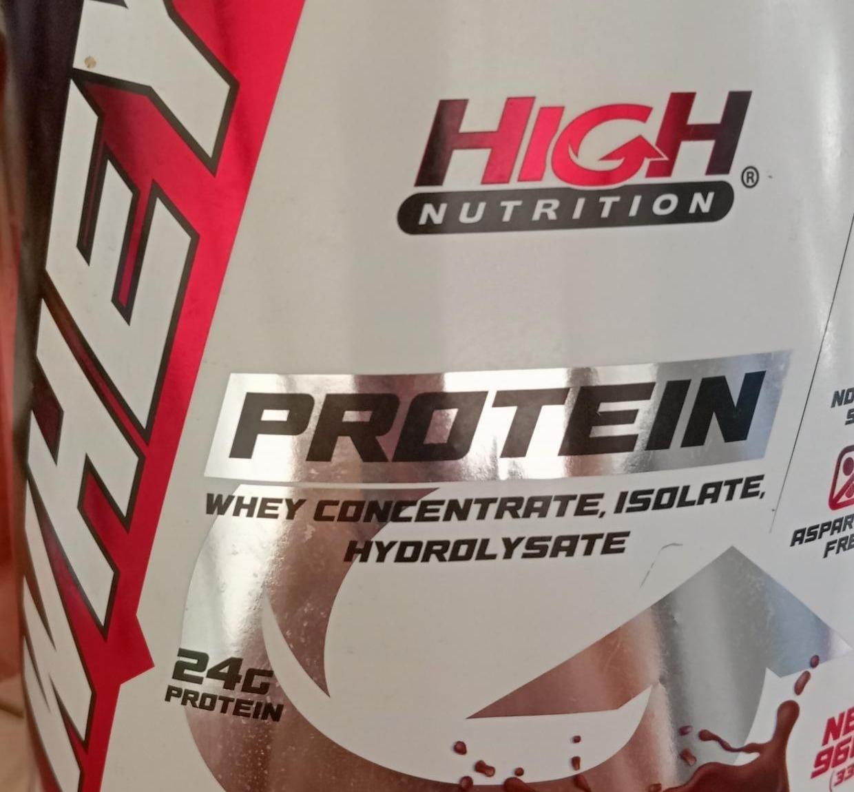 Фото - Protein Whey chocolate flavour High nutrition