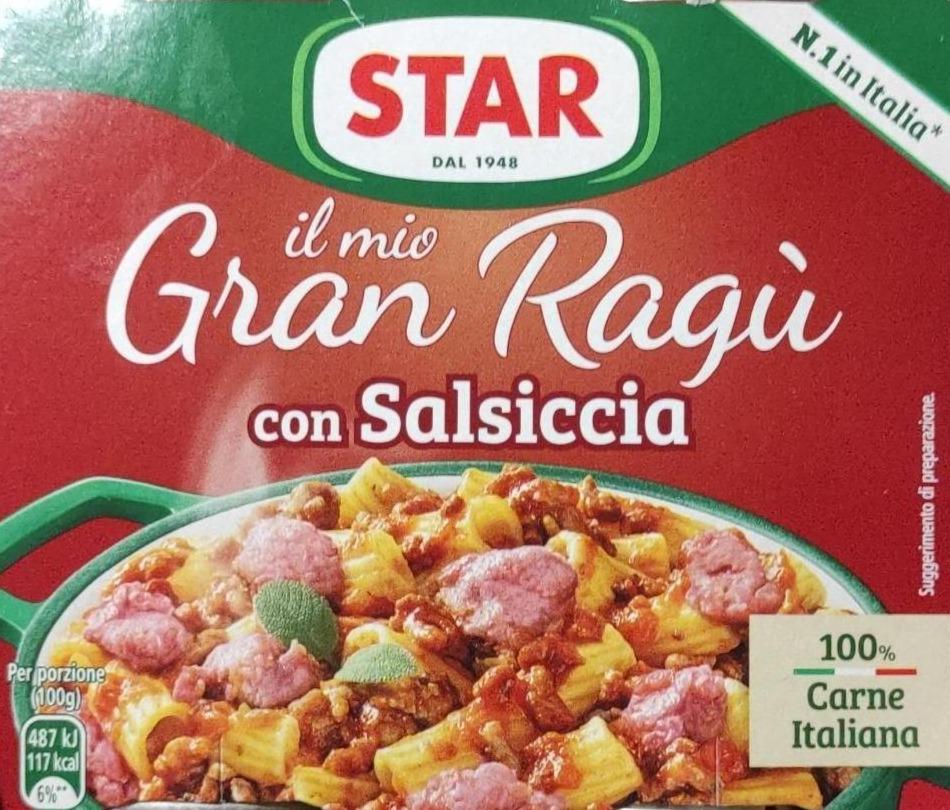 Фото - Соус Go Ragù з ковбасою Star Ready