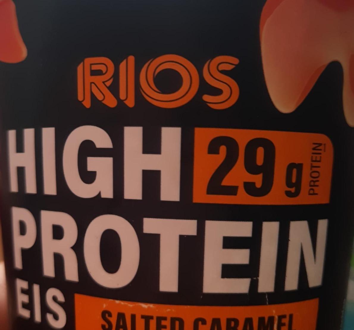 Фото - Hich protein eis salted caramel Rios