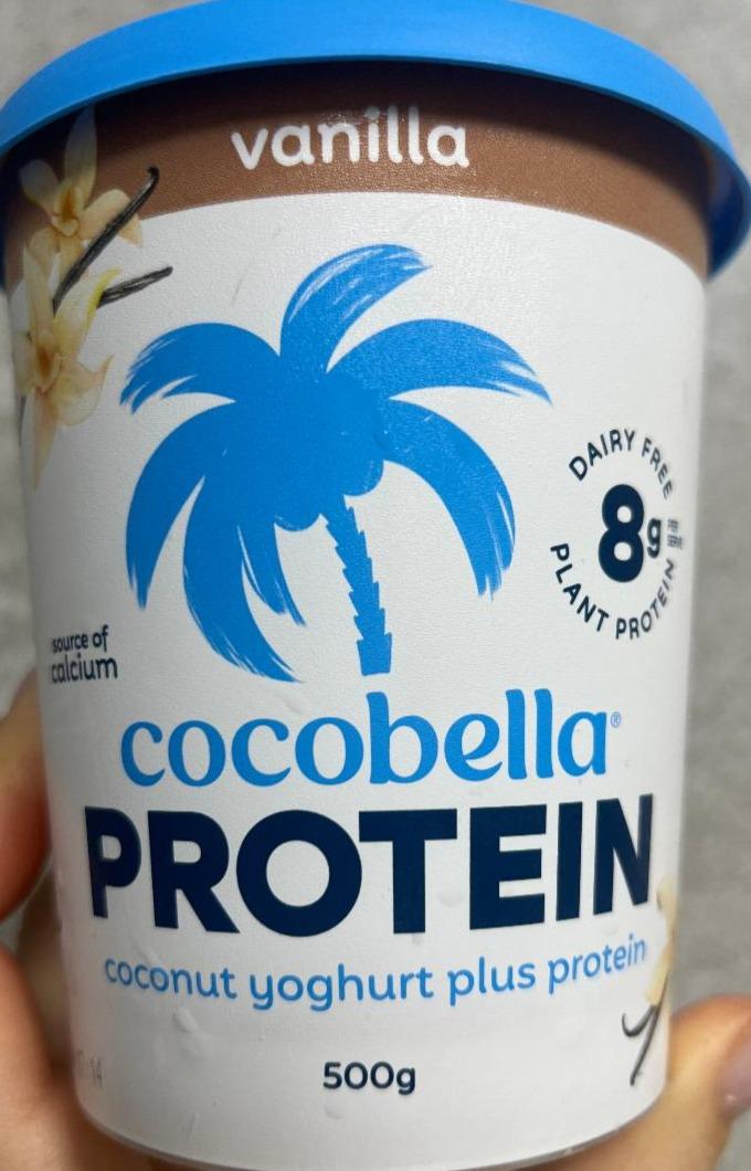 Фото - Protein coconut yoghurt vanilla Cocobella