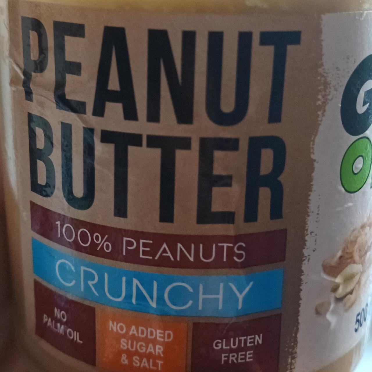 Фото - Арахісова паста з подрібненим арахісом Peanut Butter Crunchy Go On