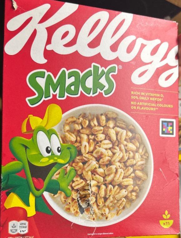 Фото - Сніданок пшеничний сухий готовий smacks Kellogg’s