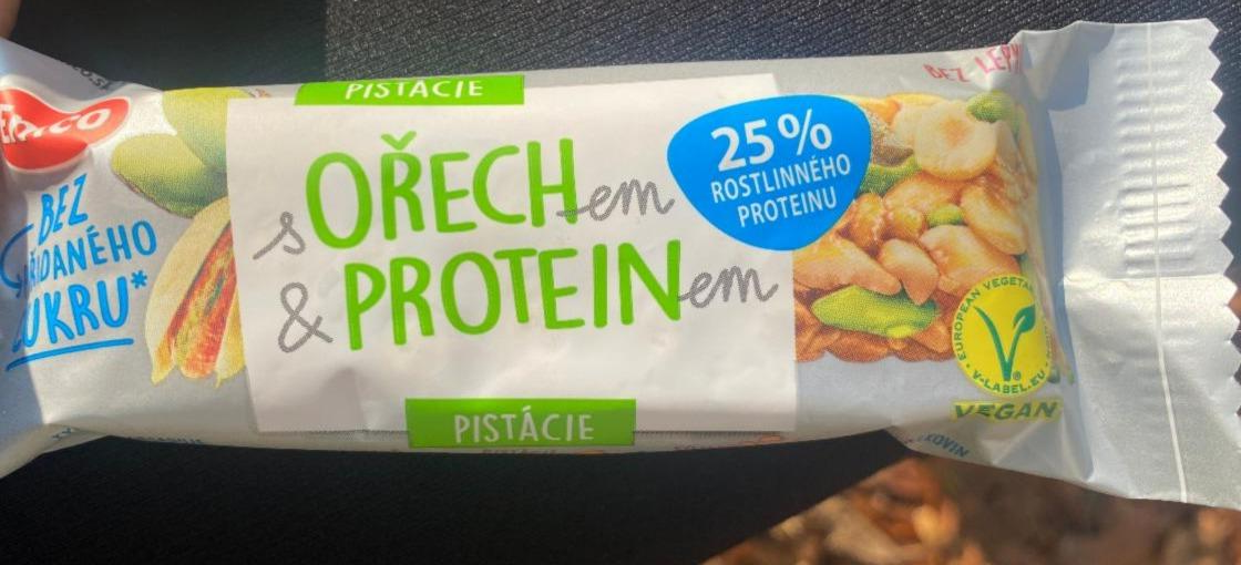 Фото - Батончик протеїновий горіховий Orech Protein Emco